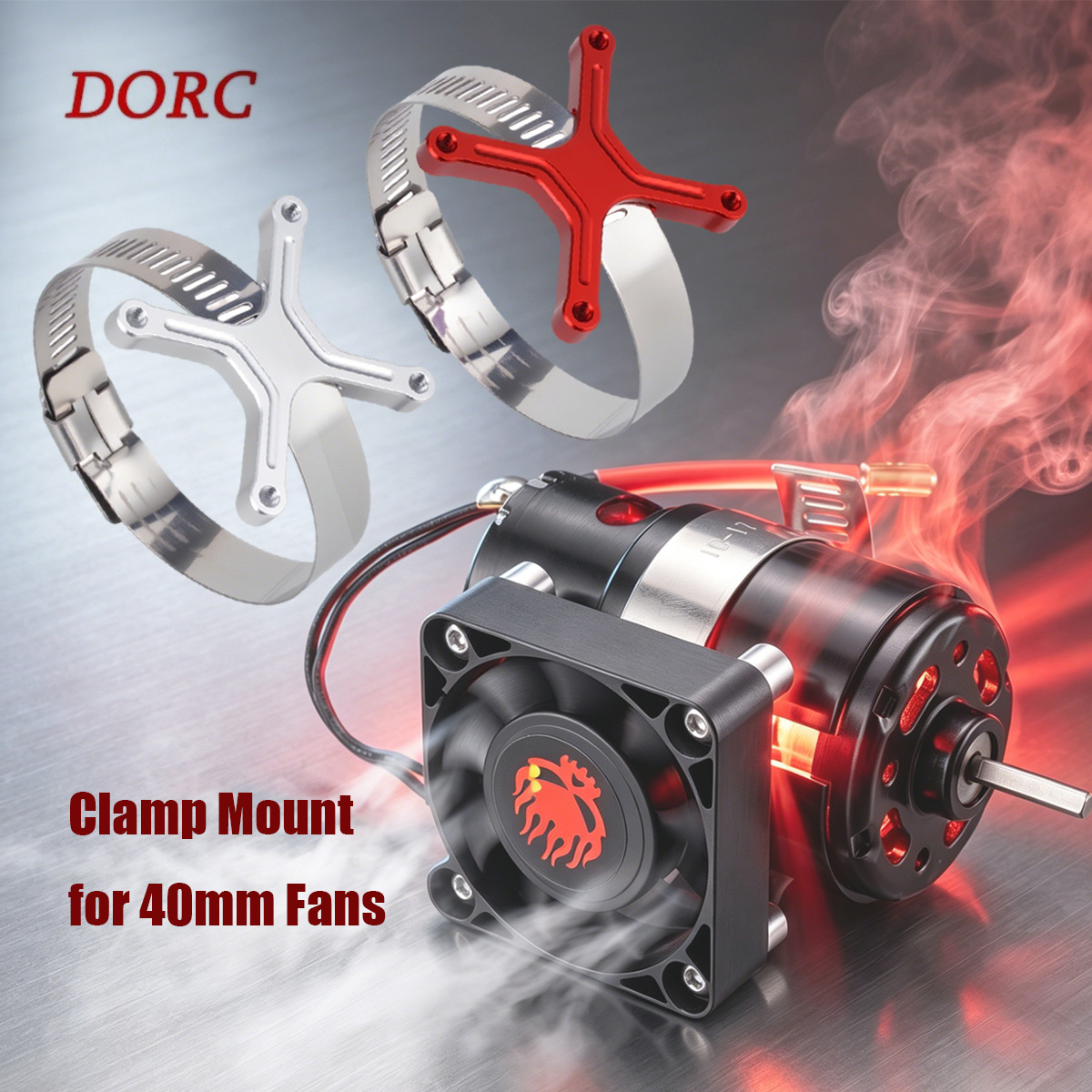 Rc Hobby Motors - Suporte Universal Ajustável para Ventilador 30-49mm