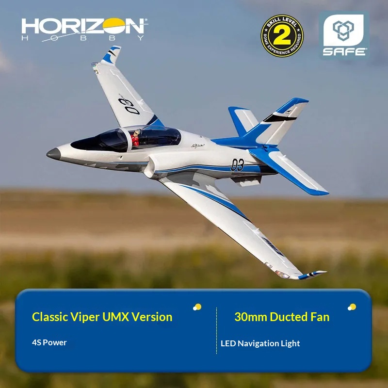 Rc Jet Horizon Hobby - Avião RC Horizon Hobby Umx Viper