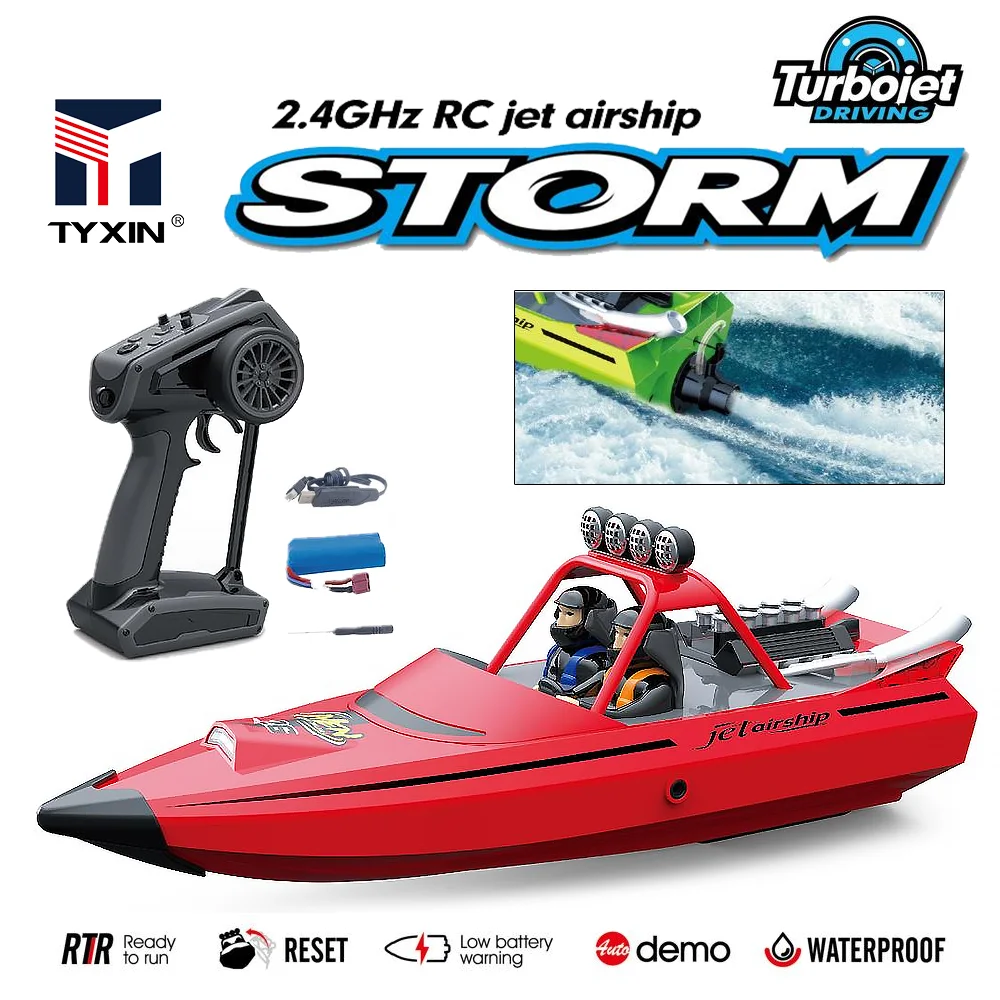 Rc Hobby Grade Boat - Ty725 rc barco turbojet bomba de