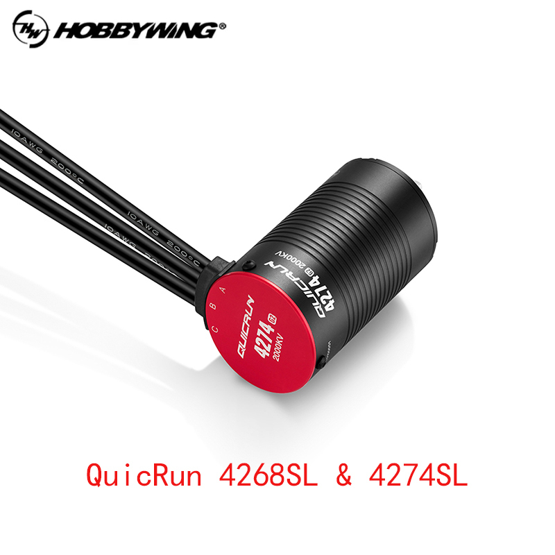 Novo hobbywing quicrun 4274sl  - Rc Drift Car Brushless avaliação e preço