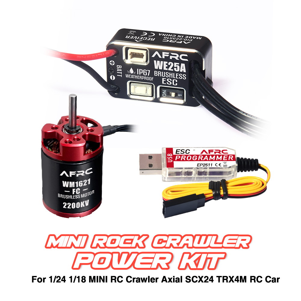 Kit de Potência Brushless AFRC - Rc Hobby Motors avaliação e preço