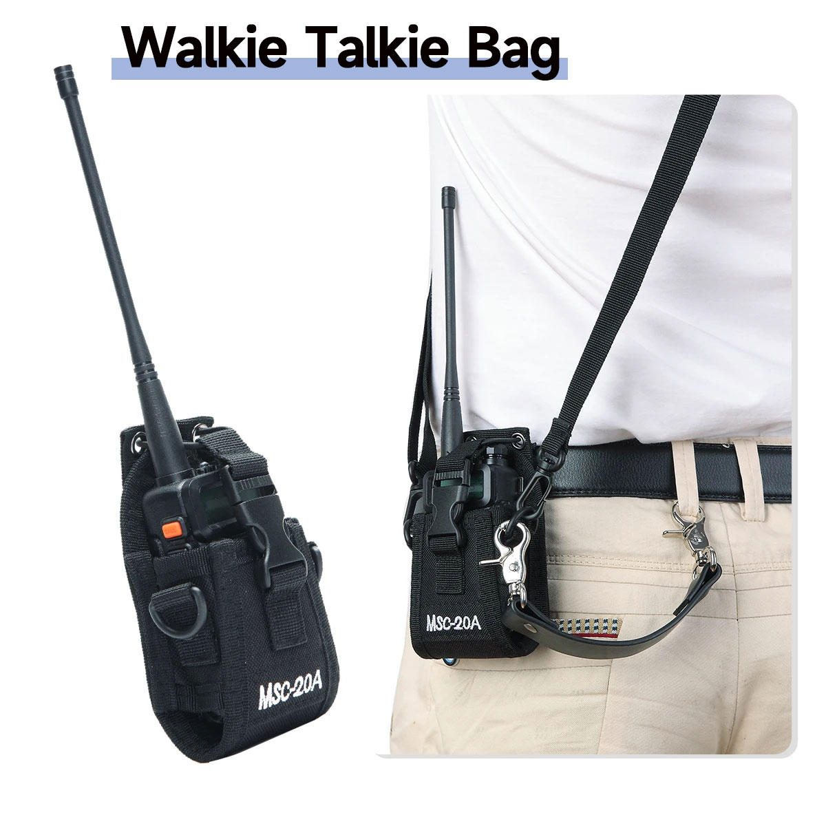 Bolsa tática para walkie talki - Rc Drift Car Brushless avaliação e preço